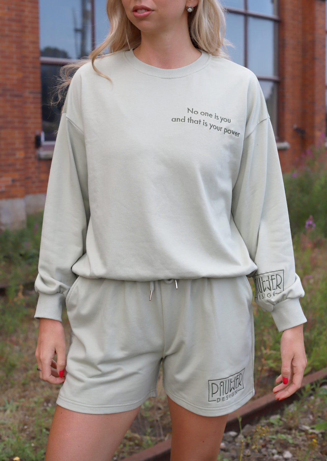 SWEATSUIT SHORT SET - GREEN
