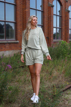 Ladda upp bild till gallerivisning, SWEATSUIT SHORT SET - GREEN
